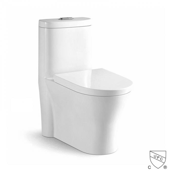 Туалет современного керамического верхнего полного cupc стандартный цельный