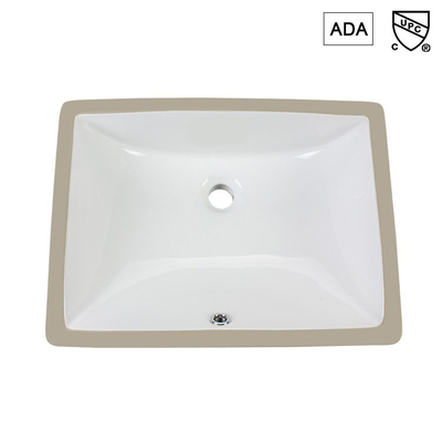 Установленное прямоугольное угла раковины Bathroom Ada американского стандарта коммерчески