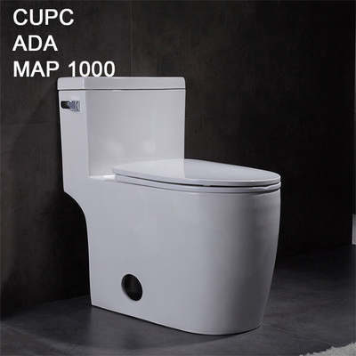 Wc сифона Commode туалета высоты комфорта 1 части компактный вытянутый интегрировал
