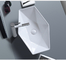Не пористый встречный верхний таз мытья неправильной формы раковины 650mm Bathroom