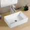 Дизайн таза мытья восхитительной и сильной керамики ровной встречной верхней раковины Bathroom прямоугольный