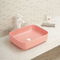 Отсутствие таза мытья дизайна Не-утечки раковины Bathroom Countertop швов прямоугольного