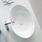 Устойчивый нагреть встречную верхнюю раковину Bathroom откалывая форму таза мытья царапины овальную