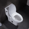 Современная цельная обойденная высота комфорта круглого места туалета белая вытянутая