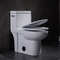 Туалет американского стандарта цельный обойденный переливает через сифон вплотную клапан 0,8 GPF