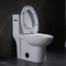 Туалет американского стандарта цельный обойденный переливает через сифон вплотную клапан 0,8 GPF